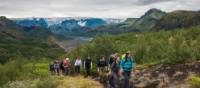 Experience the dramatic landscapes and natural beauty of the Laugavegur Trail in Iceland