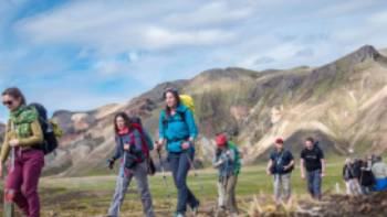 Hike the Laugavegur Trail in the company of a small group and experienced guide