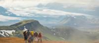 Cross the third largest geothermal zone in the world on the Laugavegur Trail in Iceland