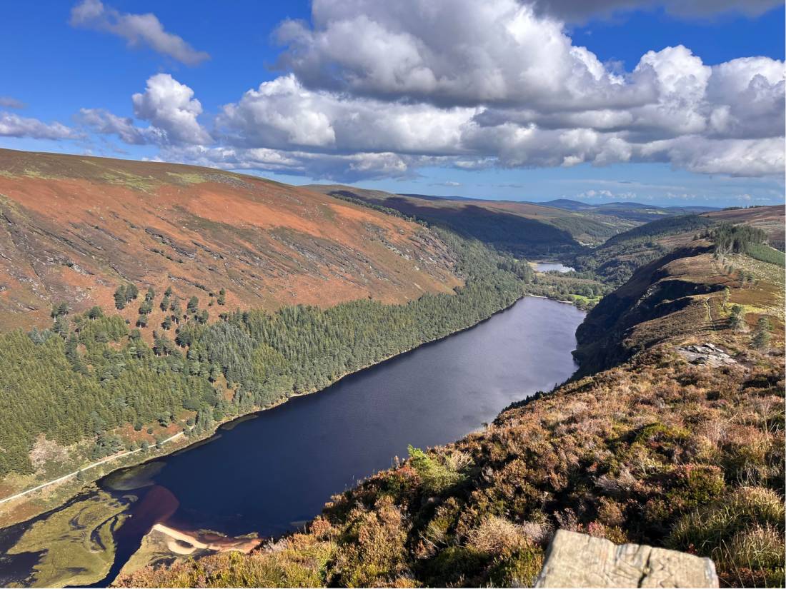 Glendalough Valley view from the Spinc Trail |  <i>Mélodie Théberge</i>