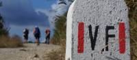 The road markers and other signs make it easier for self guided walkers on the Via Francigena