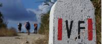 The road markers and other signs make it easier for self guided walkers on the Via Francigena