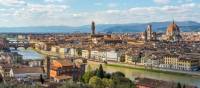 View over Florence in Italy