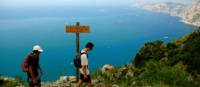 Walkers taking in the views on the Amalfi Coast | Sue Badyari