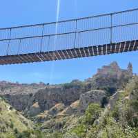 Crossing the Tibetian Bridge into Matera | Tali Emdin
