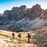 Hiking in the Dolomites. | Tim Charody