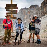 Hiking in the Dolomites. | Tim Charody