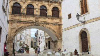 The old town citadel , Ostuni, Puglia, Italy. | Lesley Treloar