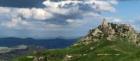 Fabulous scenery on the Magna Via Francigena in Sicily