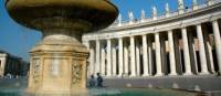 Fountain in the Vatican, Italy | Sue Badyari