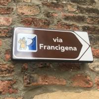 Follow the helpful signs on a self guided tour of the Via Francigena | Allie Peden