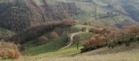 The rolling landscapes of Umbria are a feature of the St Francis Way camino route