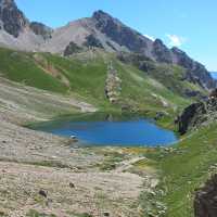 The stunning lake views typical of the Val Maria