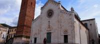 Church in the main square at Pietrasanta, a town famous for its sculptures | Brad Atwal