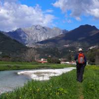 Walking near the town of Massa, famous for its marble production | Brad Atwal