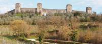 Walking below the medieval village of Monteriggioni | Brad Atwal