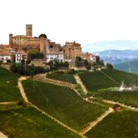Classic hilltop town in Piedmont