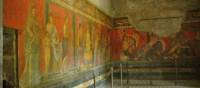 Preserved frescoes in Pompeii | Sue Badyari