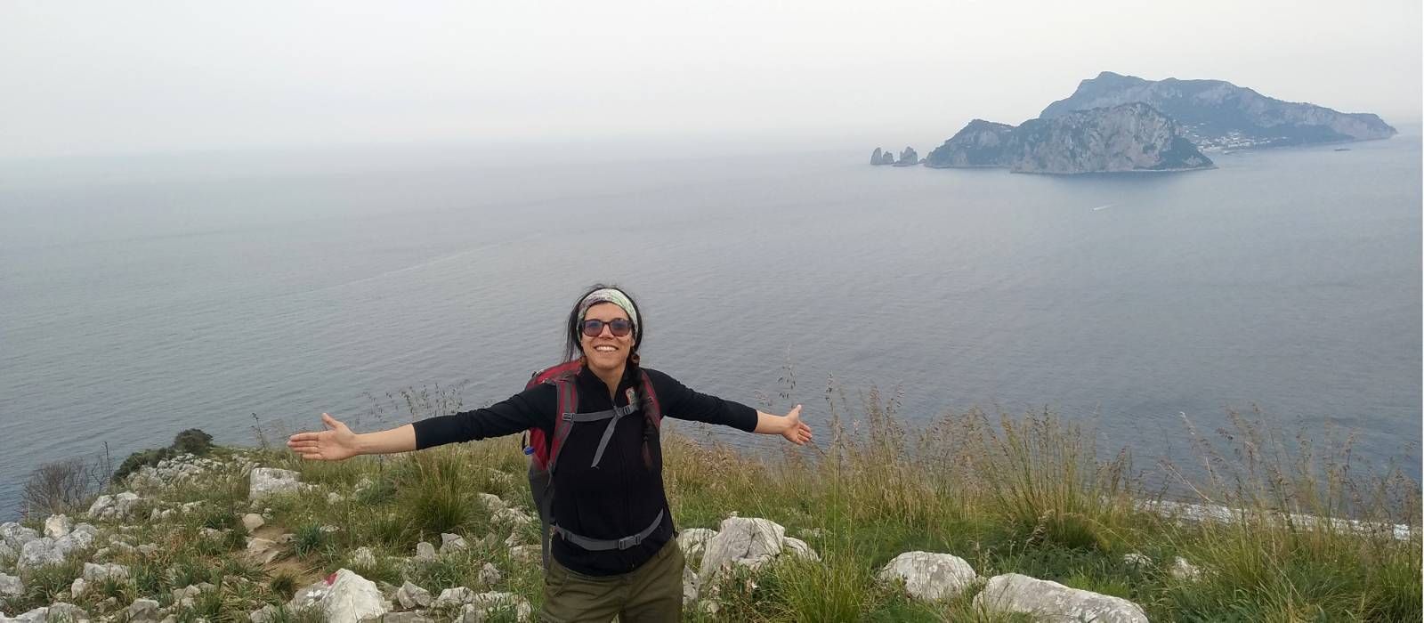 Satva is a guide on our Rome and the Amalfi Coast on Foot guided walking holiday
