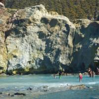 Thermal waters, Vulcano Island, Sicily | Kate Baker