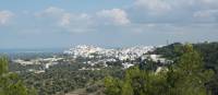 View of Ostuni, the white city with the Adriatic in the distance | Ross Baker