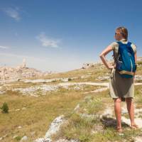 Reaching Matera in southern Italy