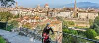Cycle through the beautiful city of Florence