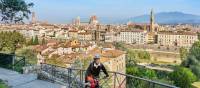 Cycle through the beautiful city of Florence