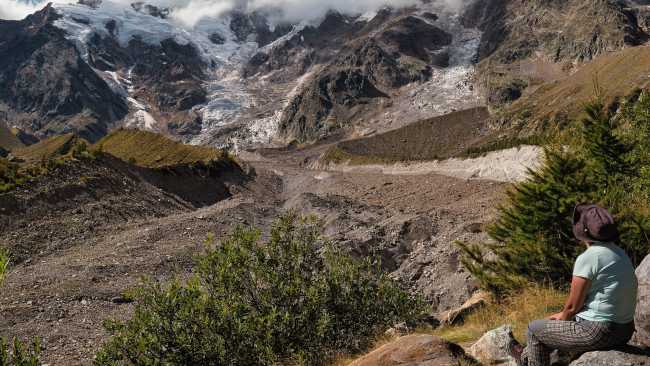Hiking the Monte Rosa trail