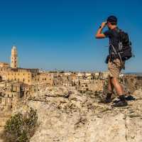 Enjoy panoramic views of the Sassi di Matera