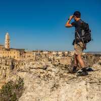 Enjoy panoramic views of the Sassi di Matera
