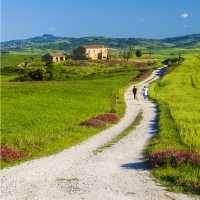 Walking the trails of Tuscany