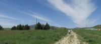 walker on the Magna Via Francigena