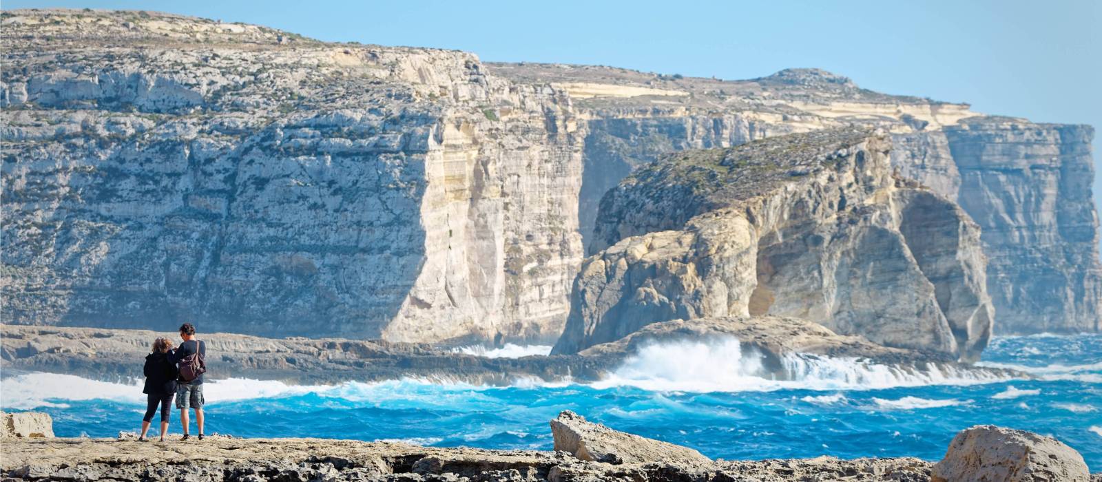 Walking the coast of Malta