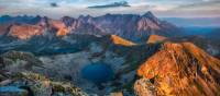 The stunning Tatra Mountains.