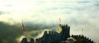 High above the clouds on the Castelo dos Mouros in Sintra | Linda Murden