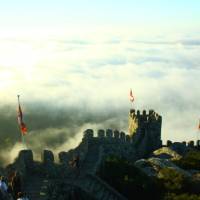 High above the clouds on the Castelo dos Mouros in Sintra | Linda Murden