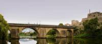 Pilgrims enter Barcelos on the Portuguese Camino | Francisco Carvalho