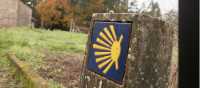 Signage on the Camino in Portugal