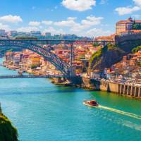 View of Porto and its famous bridge