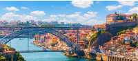 View of Porto and its famous bridge