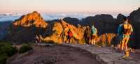 Hike up to the summit of Pico do Arieiro in Madeira