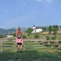 Admiring the view in Romania's Piatra Craiului National Park | Lilly Donkers