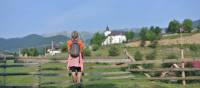 Admiring the view in Romania's Piatra Craiului National Park | Lilly Donkers