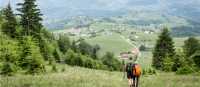 Hiking through Piatra Craiului National Park in Romania