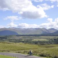 Cycle through Scotland's glorious open landscapes