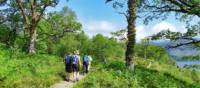 Walking to Achnacarry from Gairlochy