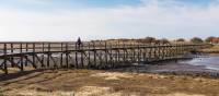 The wooden bridge at Aberlady Bay, part of the John Muir Way. | Kenny Lam