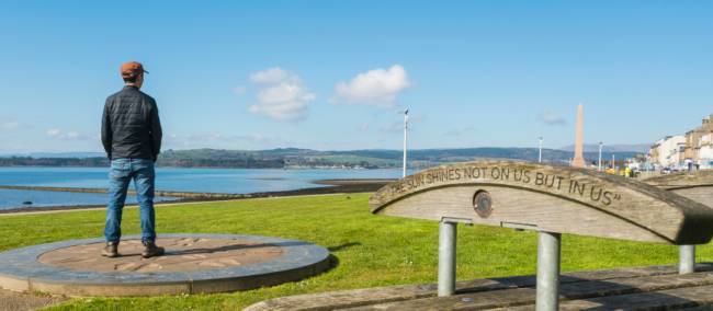 At the west end of the John Muir Way in Helensburgh. | <i>Kenny Lam</i>