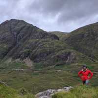 Stunning views of the The Hidden Valley, also known as Coire Gabhail, in Glencoe.